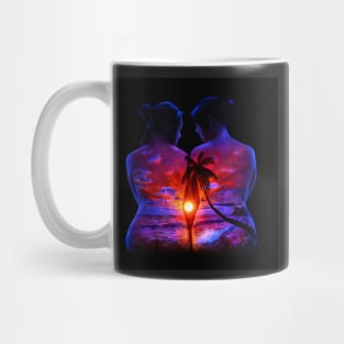 Tropical Paradise Shared Mug